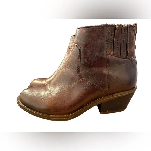 Söfft Womens Ardmore Leather Bootie Size 6.5 Brown Bin18 - Picture 3 of 8
